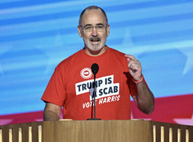 DNC 2024: UAW President Shawn Fain’s ‘Trump’s a Scab’ Chant Goes Viral