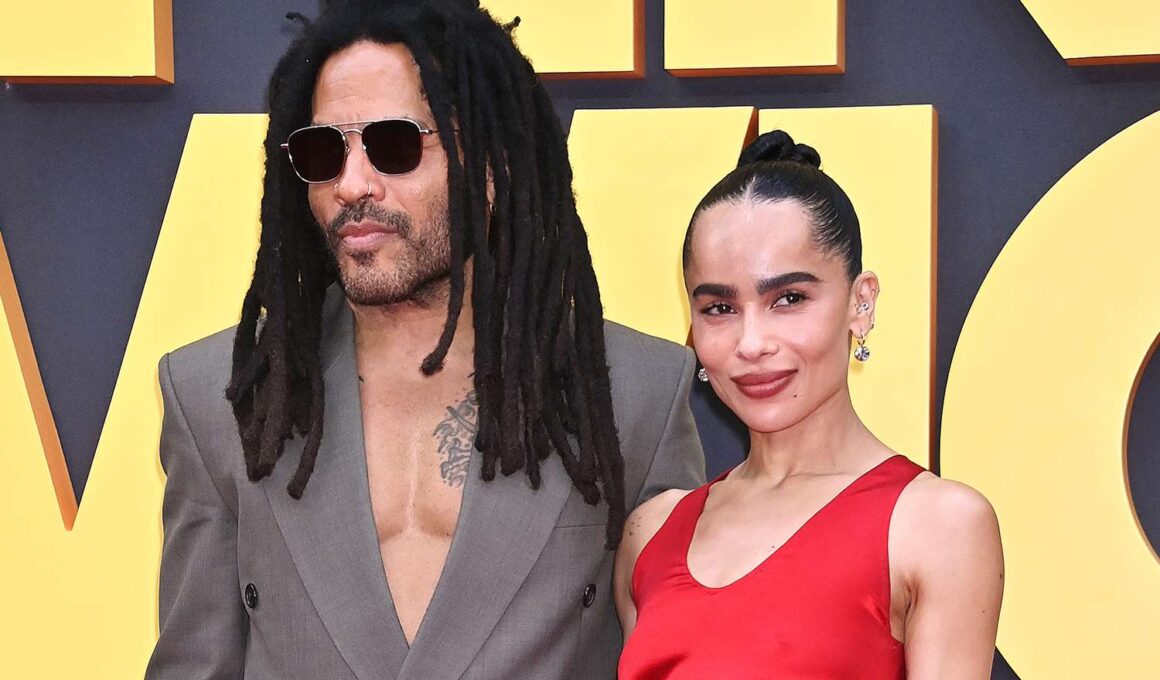 Zoë Kravitz Brings Dad Lenny Kravitz to Her Blink Twice London Premiere (and He Brought His Pecs!) 