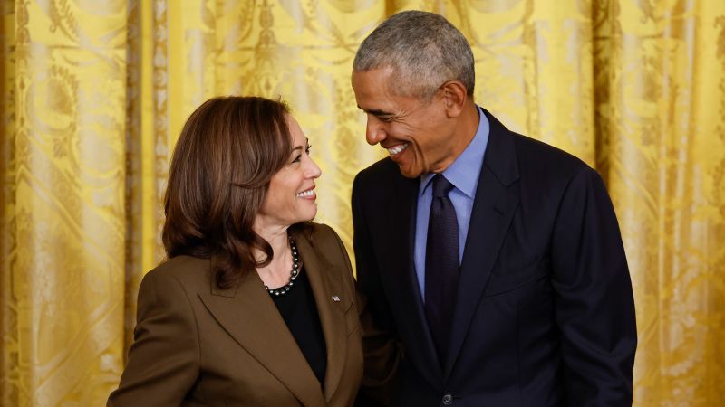 After two decades of crossing paths, Obama will deliver a ‘forceful affirmation’ for Harris at the DNC