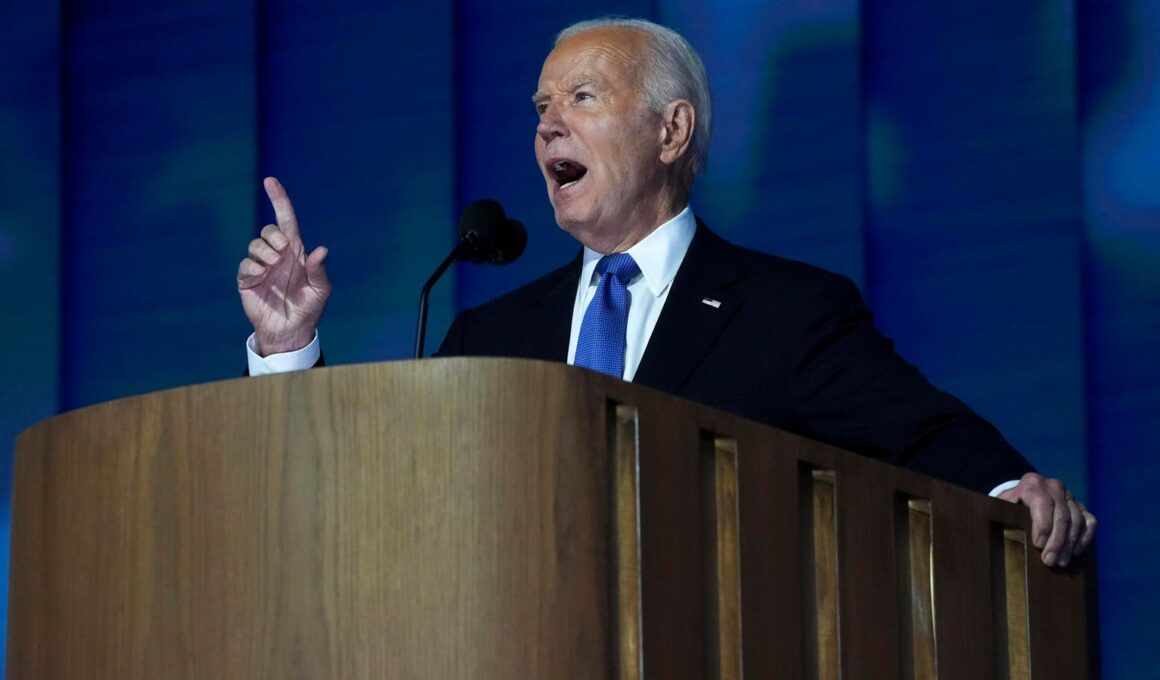 Biden Says Pro-Palestinian Protestors ‘Have A Point’ In DNC Speech