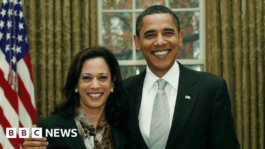 Key moments when Harris and Obama’s political paths crossed