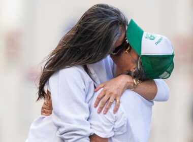 Jenna Lyons and Partner Cass Bird Pack on the PDA in Matching Looks While Out in N.Y.C.