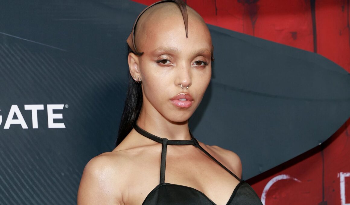 FKA twigs Wears Eye-Catching Hair Accessory at The Crow World Premiere in N.Y.C.