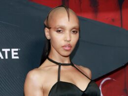 FKA twigs Wears Eye-Catching Hair Accessory at The Crow World Premiere in N.Y.C.