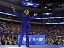 Kamala Harris Milwaukee Rally Crowd Size Compared to the RNC in Photos